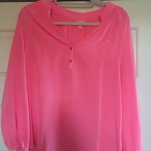 Lilly Pulitzer Silk Blouse